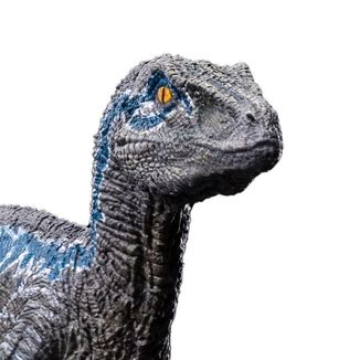 Velociraptor Blue Statue Jurassic World Icons