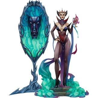 Evil Queen Deluxe White Snow Disney Resin Fairytale Fantasies Collection