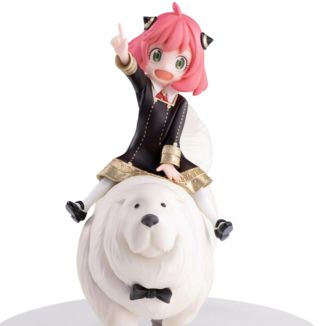 Anya Forger riding Bond Forger Figure Spy × Family PM