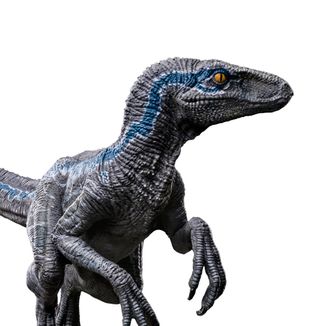 Estatua Velociraptor B Jurassic World Icons