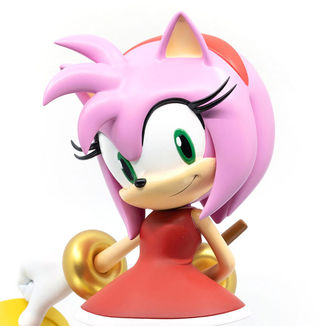 Resina Amy Rose Sonic the Hedgehog First 4 Figures