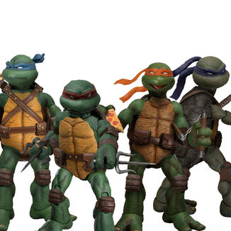  Leonardo Raphael Donatello y Miguel Ángel Figure Teenage Mutant Ninja Turtles TMNT  XL Deluxe Box