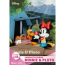 Disney Diorama PVC D-Stage Campsite Series Mini & Pluto 10 cm