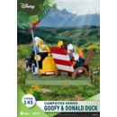 Disney Diorama PVC D-Stage Campsite Series Goofy & Donald Duck 10 cm