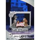 Disney 100th Anniversary PVC Diorama D-Stage Lady And The Tramp 12 cm