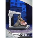 Disney 100th Anniversary PVC Diorama D-Stage Lady And The Tramp 12 cm