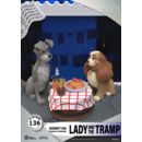 Disney 100th Anniversary PVC Diorama D-Stage Lady And The Tramp 12 cm