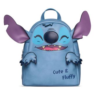 Cute & Fluffy Backpack Lilo & Stitch Disney Difuzed