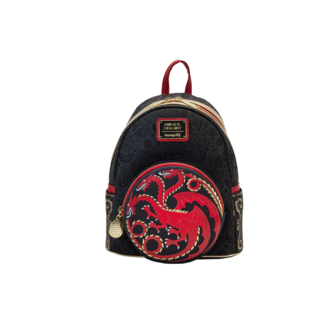 Mochila Casa Targaryen La casa del dragón Loungefly