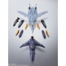 Macross Zero Figura Hi-Metal R VF-0A Phoenix (Shin Kudo Use) & QF-2200D-B Ghost 30 cm