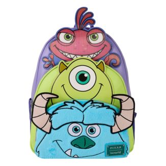 Mochila Mike, Sulley y Randall Monstruos S. A. Disney Pixar Loungefly