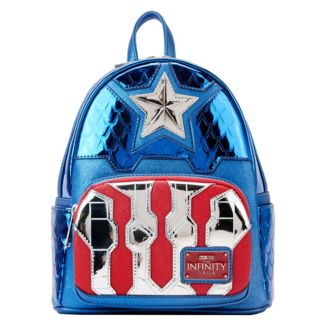 Captain America Cosplay Backpack Marvel Comics Loungefly
