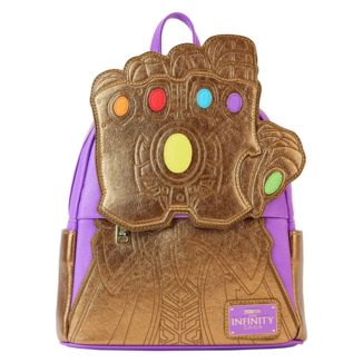 Shine Thanos Gauntlet Backpack Marvel Comics Loungefly