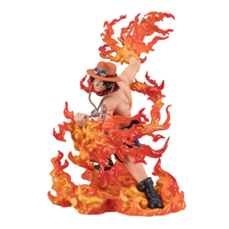 Figuarts Zero Portgas. D. Ace Figure One Piece Extra Battle Bounty Rush 5th Anniversary