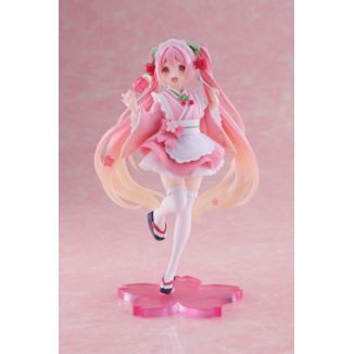 Hatsune Miku Newley Written Sakura Japanese Cafe Figure Vocaloid