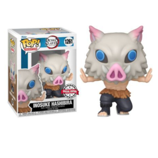 Inosuke Hashibira Beast Breathing Seventh Form: Spatial Awarenes Kimetsu no Yaiba Funko POP! Animation 1261 Special Edition