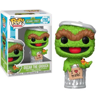 Funko Óscar el Gruñón Barrio Sésamo POP! Television 1793