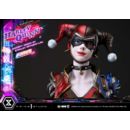 Batman Estatua Ultimate Premium Masterline Series Cyberpunk Harley Quinn Deluxe Bonus Version 60 cm