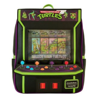 Teenage Mutant Ninja Turtles by Loungefly Backpack 40th Anniversary Vintage Arcade 