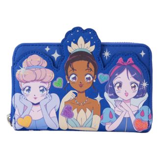 Princess Manga Style Wallet Cardholder Disney Loungefly