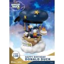 Disney Diorama PVC D-Stage Donald Duck 90th-Happy Birthday 14 cm
