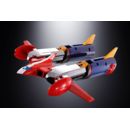 Super Electromagnetic Machine Voltes V Figura Diecast Soul of Chogokin GX31-SP Com-Battler V Chogokin 50th Anniversary Ver. 25 cm