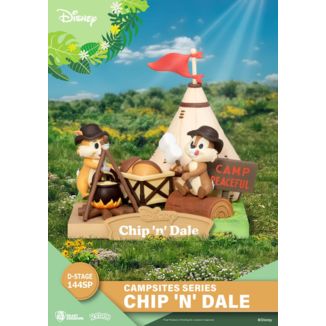 Disney Diorama PVC D-Stage Campsite Series Chip & Dale Special Edition 10 cm