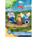 Disney D-Stage Campsite Series PVC Diorama Goofy & Donald Duck Special Edition 10 cm