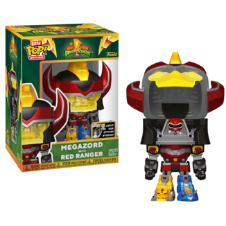 Megazord & Red Ranger Mighty Morphin Power Rangers Funko POP! Bitty Bot