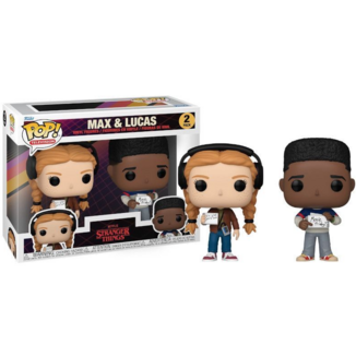 Max & Lucas Stranger Things Funko POP! Television Pack 2