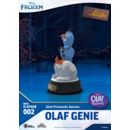 Frozen: El reino del hielo Estatua PVC Mini Diorama Stage Olaf Presents Olaf Genie 12 cm