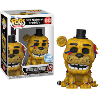 Withered Golden Freddy Five Nights at Freddy's 10 Aniversario POP! Games 1033 Special Edition