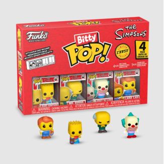 Bart The Simpson Funko Bitty Pop 4 Pack