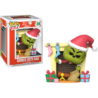 Funko Chimenea El Grinch POP! Deluxe 35 Edición Especial