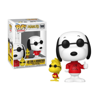 Cool Woodstock & Snoopy Peanuts Funko POP! Television 1680