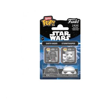 Funko Darth Vader y Stormtrooper Star Wars Bitty POP! 2 Pack