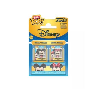 Funko Mickey y Minnie Mouse Disney Bitty POP! 2 Pack
