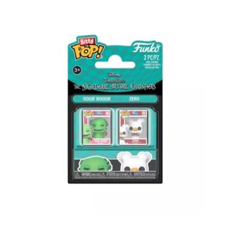 Zero & Oogie Boogie The Nightmare Before Christmas Disney Bitty Funko POP! 2 Pack