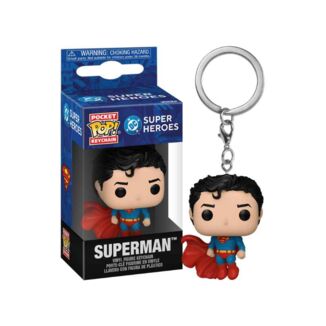 Superman DC Comics Keychain Pocket Funko POP!