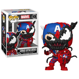 Funko Carnage Capitán América Marvel Cómics POP! 1436