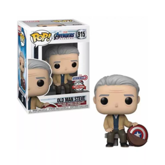 Old Man Steve Roger Captain America Avengers: Endgame Marvel Comics Year of the Shield 80th Anniversary Funko POP! 915