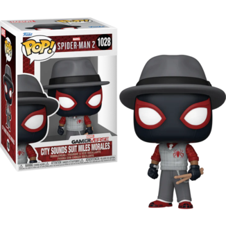 Funko Miles Morales City Sounds Suit Spiderman 2 Marvel Gamerverse POP! Games 1028