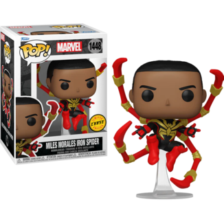 Funko Miles Morales Iron Spiderman Marvel Cómics POP! 1448 Special Edition Chase