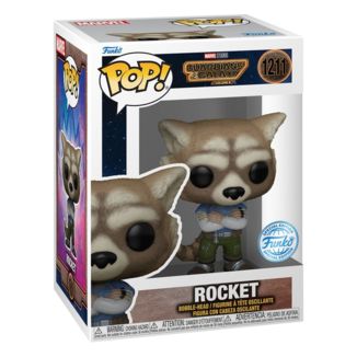 Rocket Guardianes de la Galaxia Marvel Comics Funko POP! 1211 Special Edition