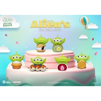 Toy Story Pack de 6 Figuras Mini Egg Attack Alien's Tea Time Series Set 10 cm