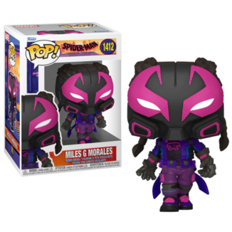 Funko Miles G. Morales Prowler Spiderman Across the Spider-Verse Marvel Cómics POP! 1412