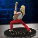 Randy Rhoads IV Estatua Rock Iconz The Early Years Red Version 24 cm