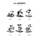 Figura Aleatoria DISNEY Steamboat Willie Series Pop Mart