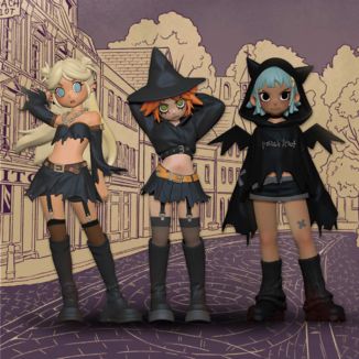 PEACH RIOT Figure Set Witchy Punk Pop Mart