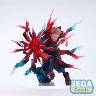 Figura Yuji Itadori Técnica de Relicario: Destello Oscuro Jujutsu Kaisen Luminasta